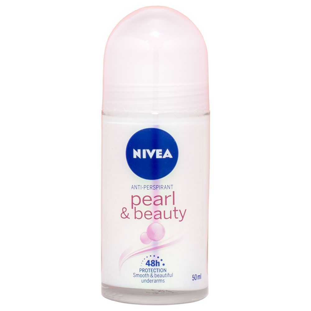 Nivea Pearl & Beauty Anti-Transparent Deo Roll-On 50Ml