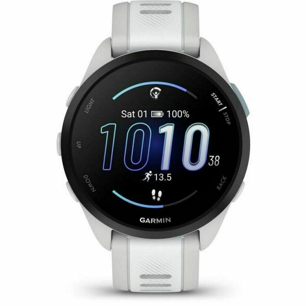 GARMIN Forerunner 165 Smartwatch dunstgrau/steinweiß