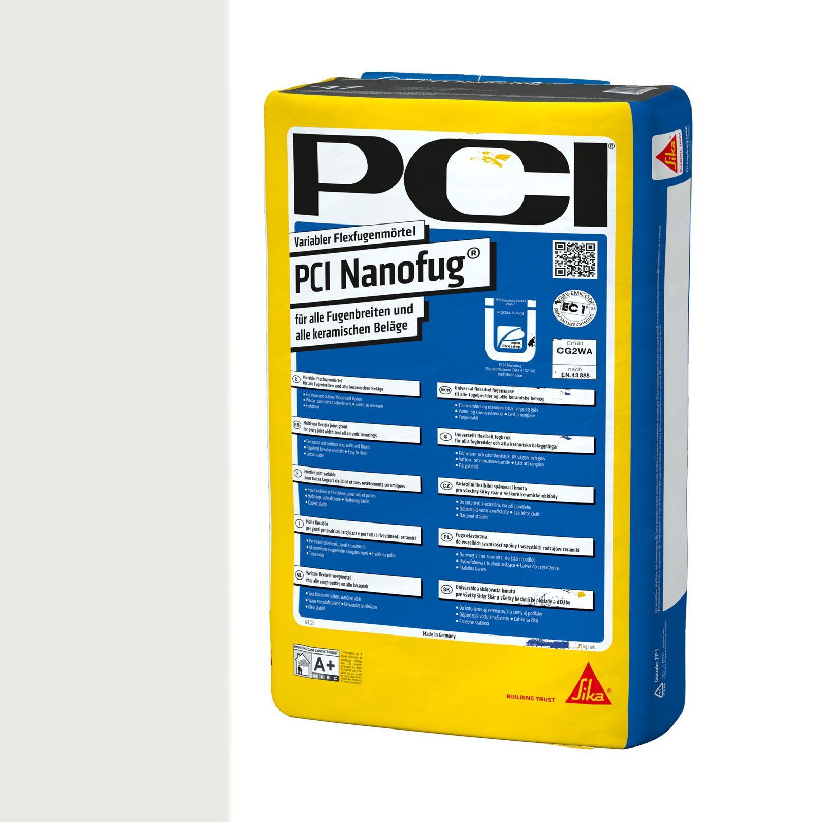 Voegsel PCI Nanofug Premium emmer 5kg nr.44 Topas