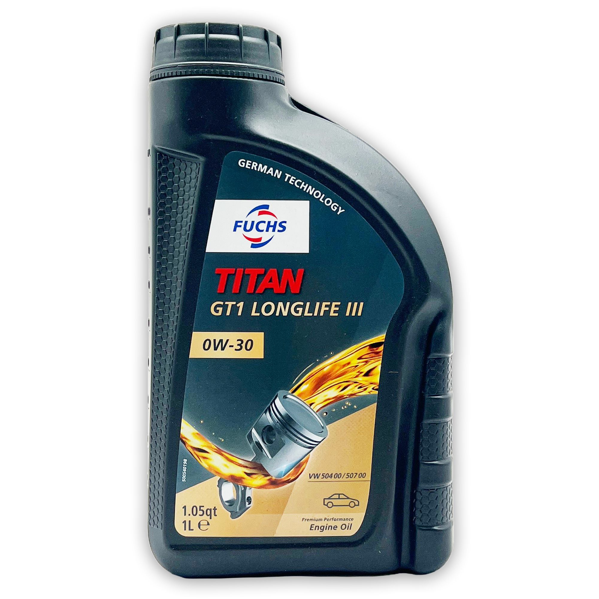 4 L Fuchs Titan GT1 Longlife III 0W-30 | VW 504 00 / 507 00 | Porsche ...