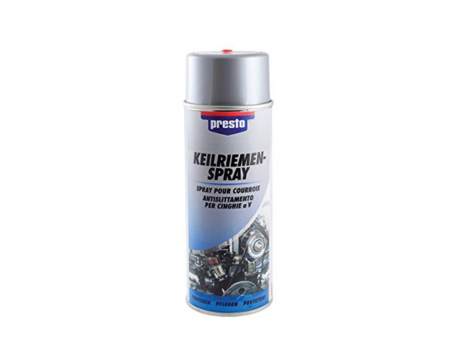 PRESTO Keilriemenspray Es beseitigt und 400 ml Spraydose