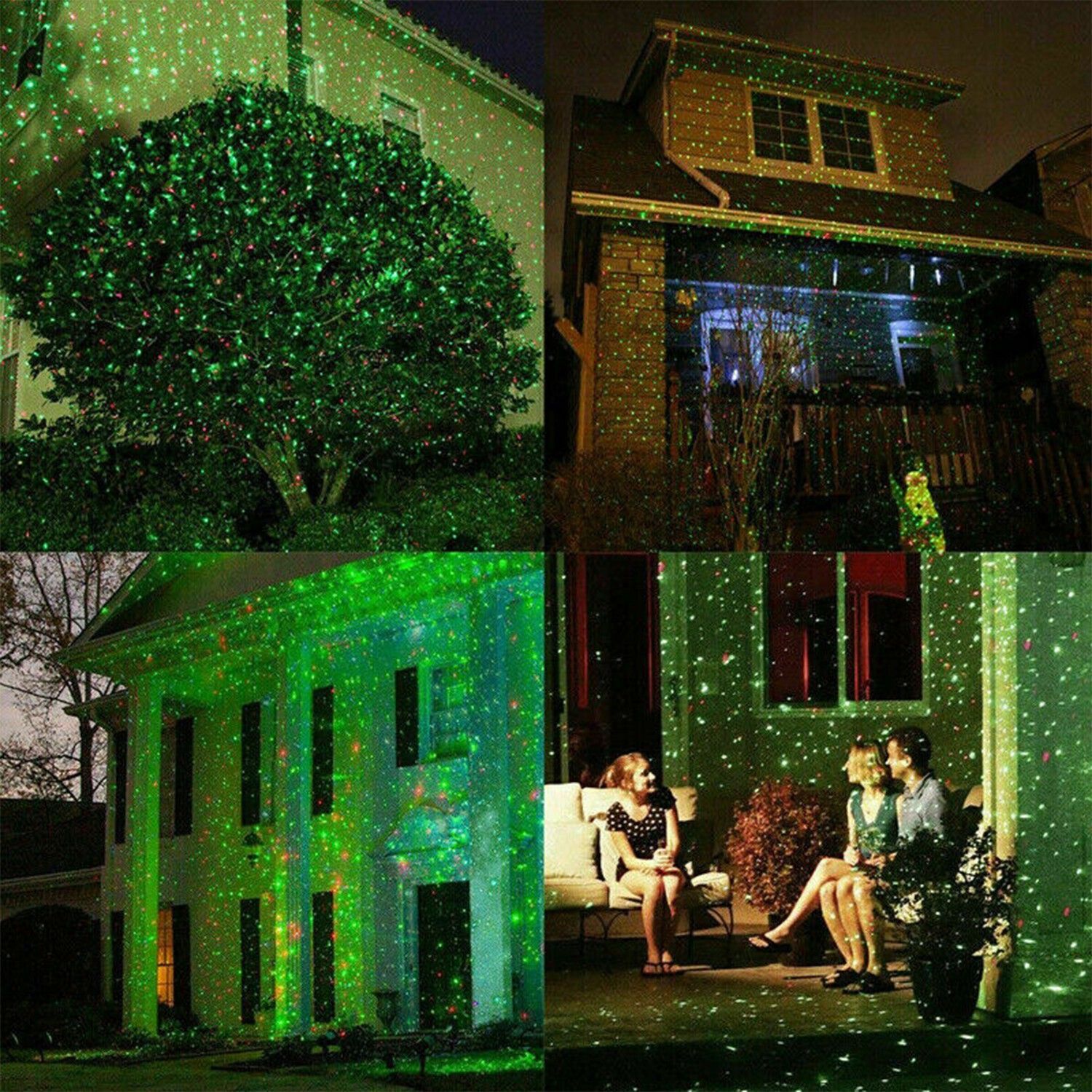 Laser Beleuchtung Aussen