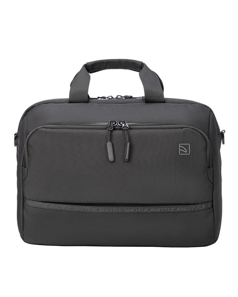 Tucano Herren Schwarz Laptoptasche Fér Bis Zu 15,6 Zoll,