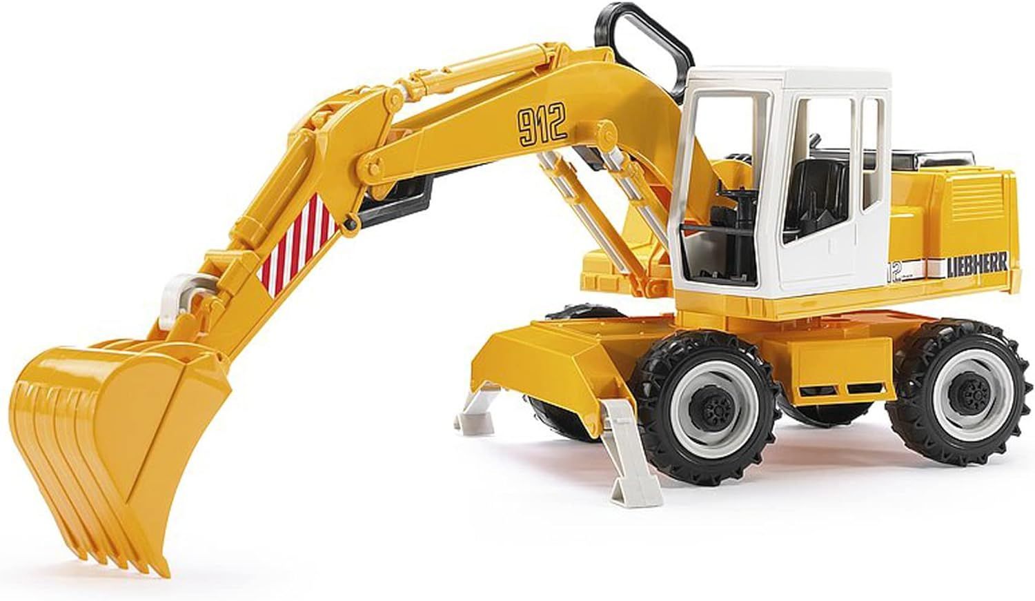 bruder 02426 - Liebherr Schaufelbagger - 1:16 Baustelle Baufahrzeug Löffelbagger Arbe
