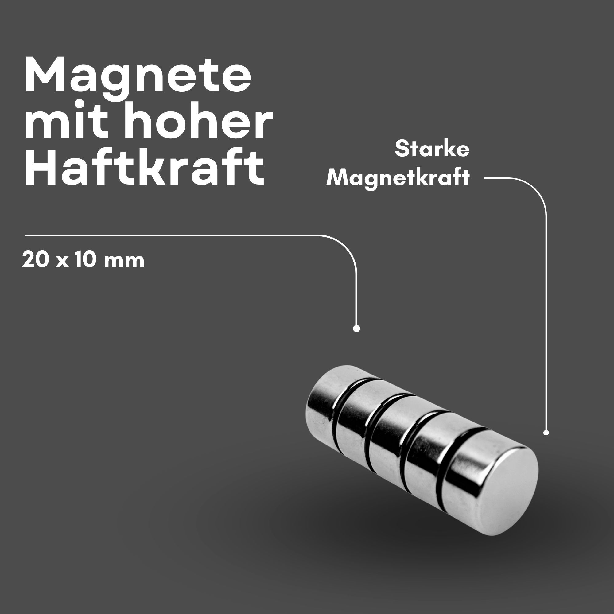 Kixolazr Magnetische Erdungsklemme – Starke Haftkraft Für Schweißarbeiten | Schweißmagnet Mit Ein/Aus-Funktion | 110 G, 3,5x3,5x4,4 Cm