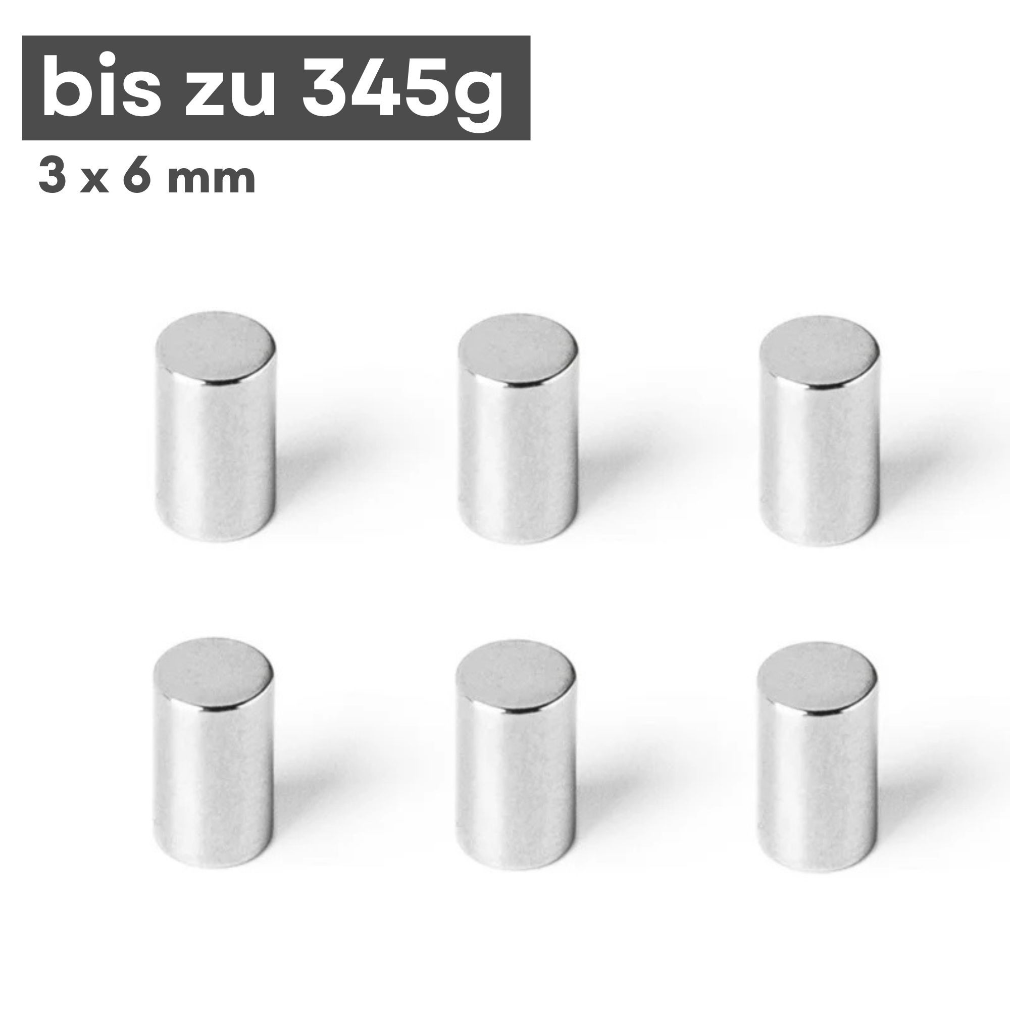 6 Stück Schraubendreher-Bits 6,35 Mm – Kreuzschlitz (PH1 & PH2), Magnetisch, 150 Mm Länge