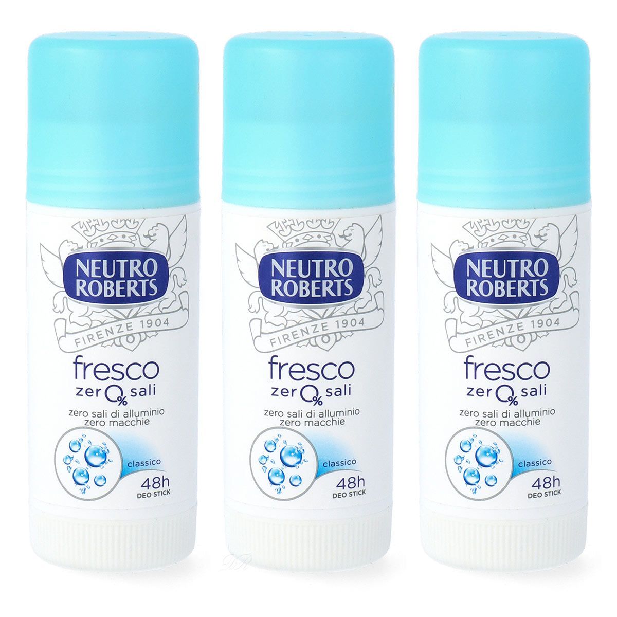Neutro Roberts - Manetti & Roberts Neutro Roberts Extra Fresco Deostick 3X 40Ml Dreier Pack - Ohne Aluminiumsalze