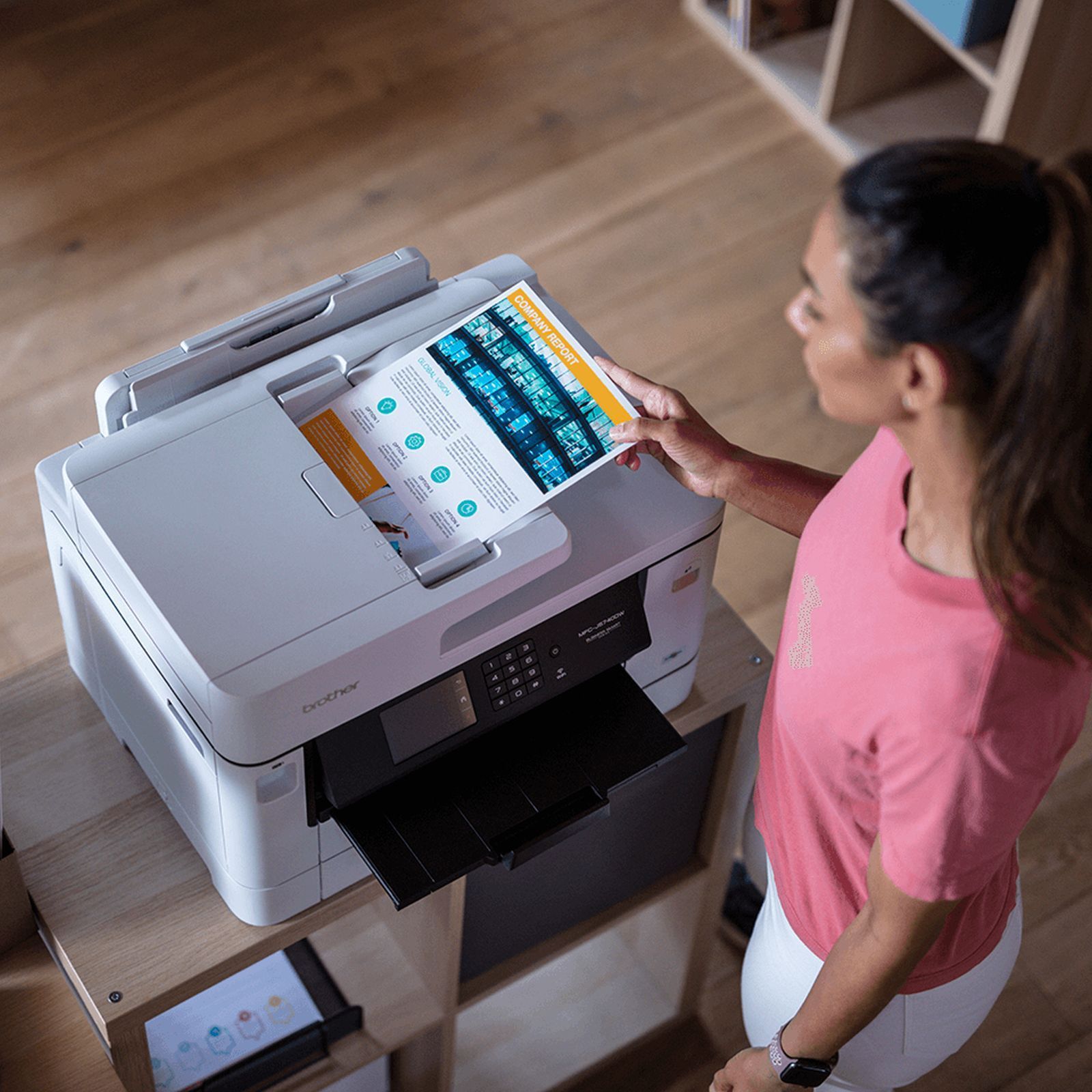 Spannende Multifunktionsdrucker Von Brother Fotos