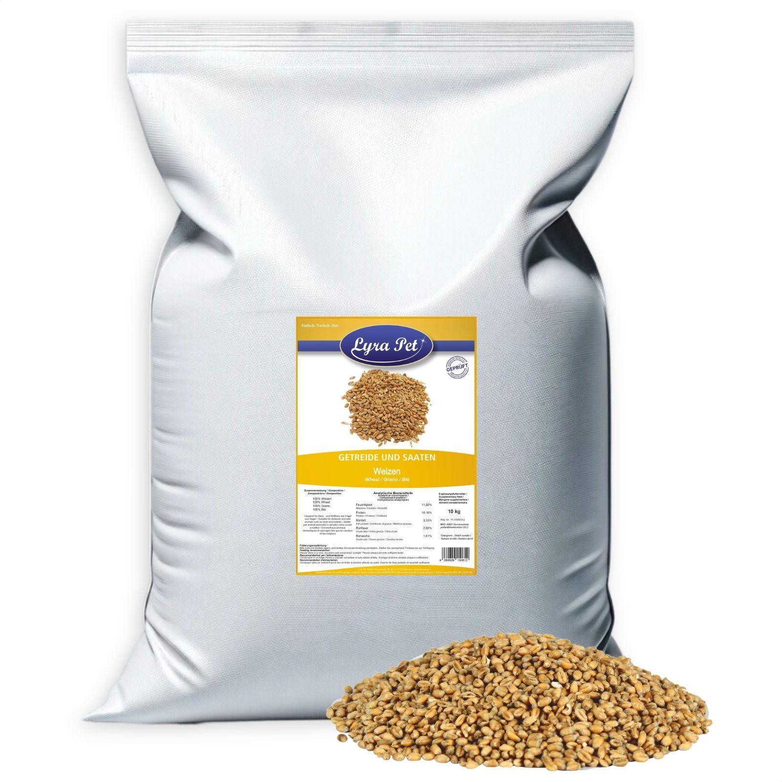150 Stk. Lyra Pet® Meisenknödel Aus Der Alb-Mühle Ohne Netz à 85 G Inkl
