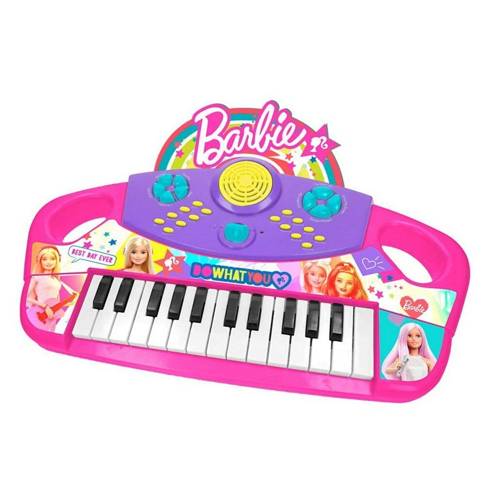 Barbie Unisex Kinder Musik-Spielzeug Elektronisches Klavier