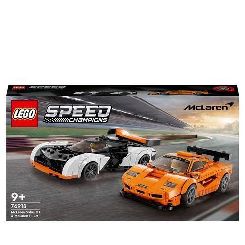Bauset LEGO Speed Champions McLaren Solus GT und McLaren F1 LM
