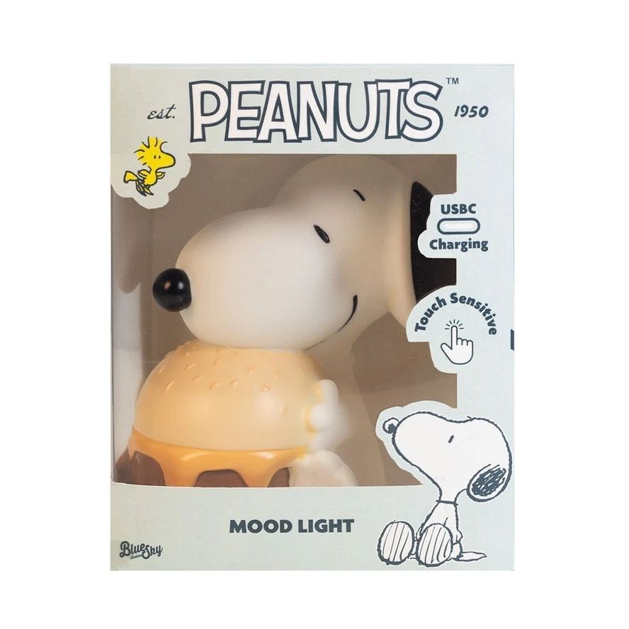 Peanuts Happy Snoopy LED Leuchte - USB - Lampe Nachtlicht ca. 13 cm ...