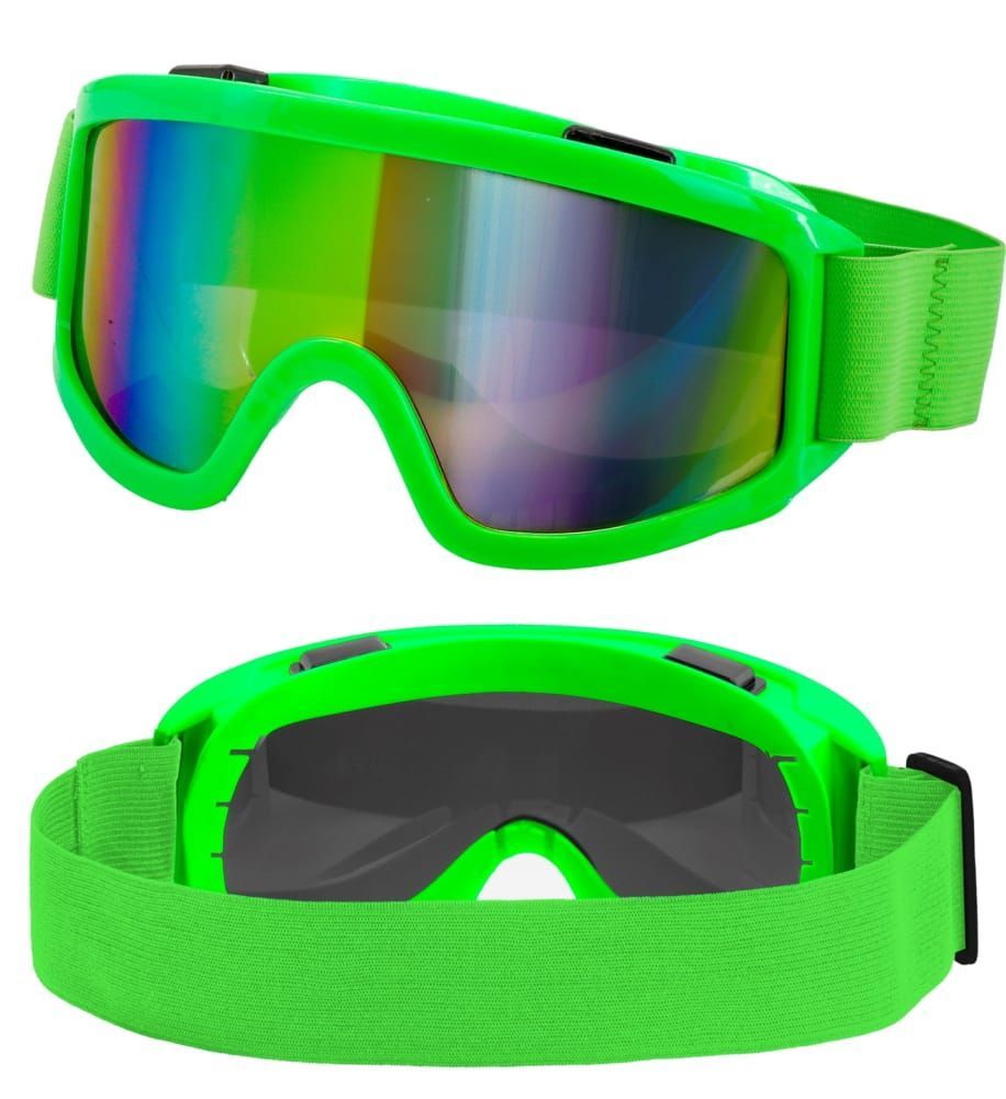 Skibrille grün