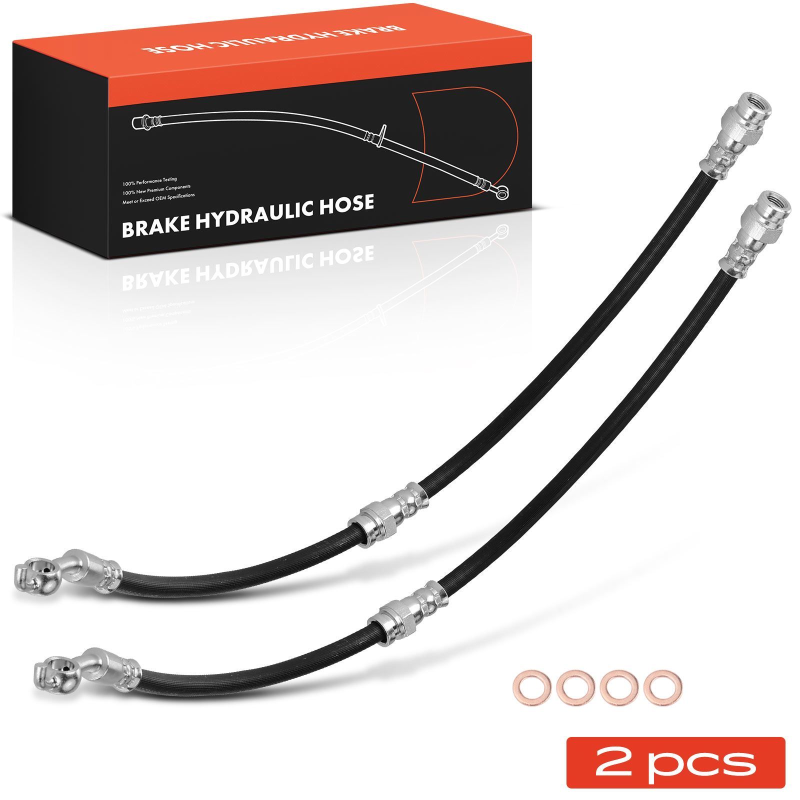 Frankberg 2X Bremsschlauch Bremsschläuche Hinten Für Mazda 323 F 323 S 626 Mx Premacy
