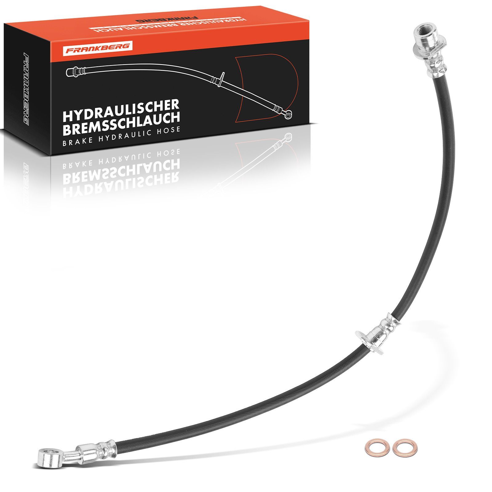 Frankberg 1X Bremsschlauch Bremsschläuche Vorderachse Rechts Für Honda Civic Ix Stufe