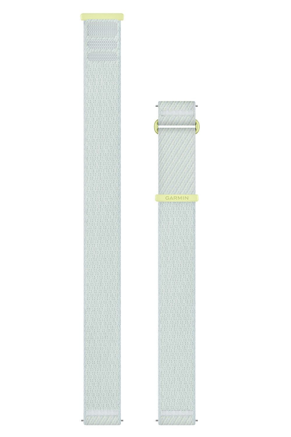 Garmin Wechsel-Armband Nylonband 20 mm Zitrone/Hellblau 010-14400-03
