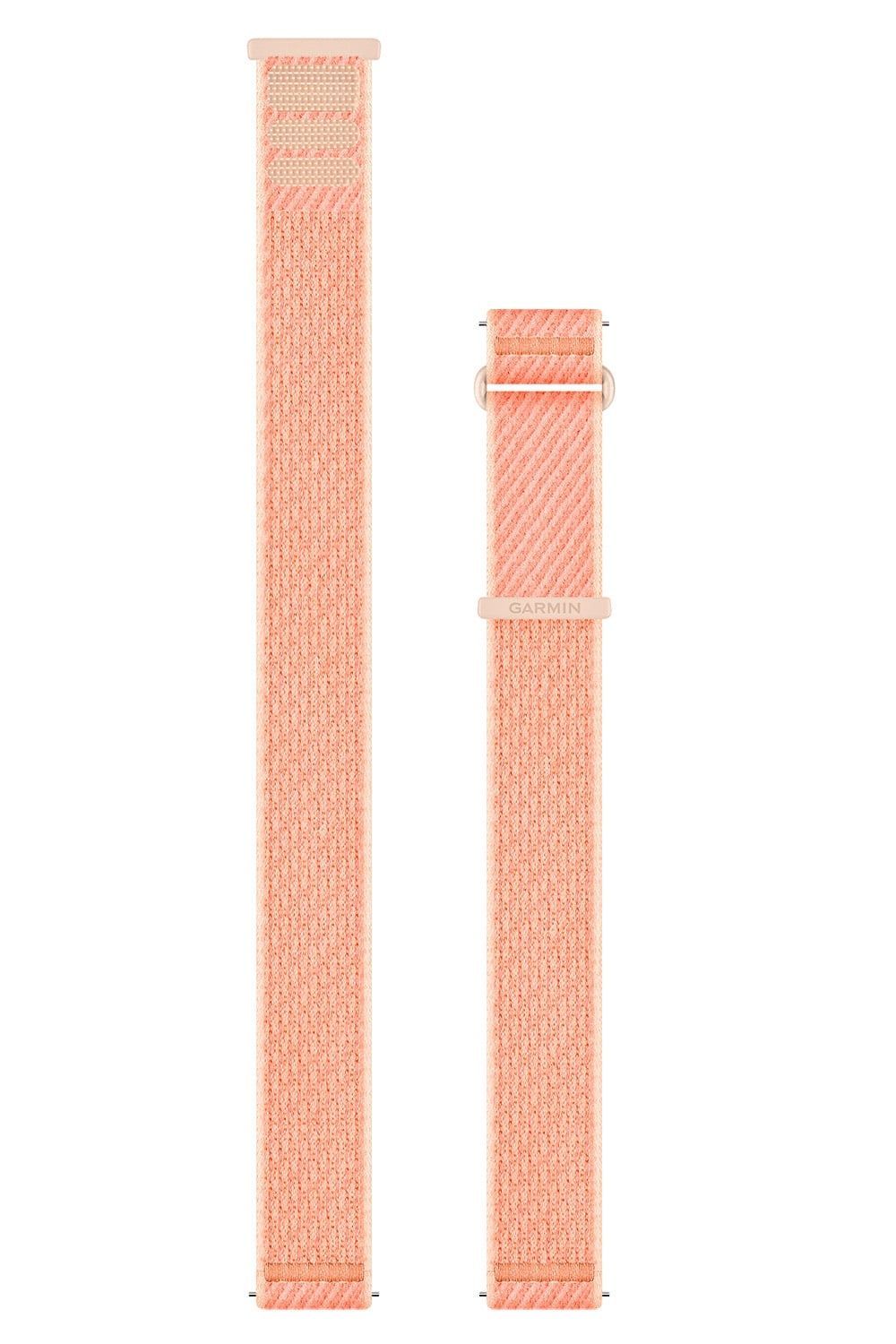 Garmin Wechsel-Armband Nylonband 20 mm Korall-/Rosafarben 010-14400-05