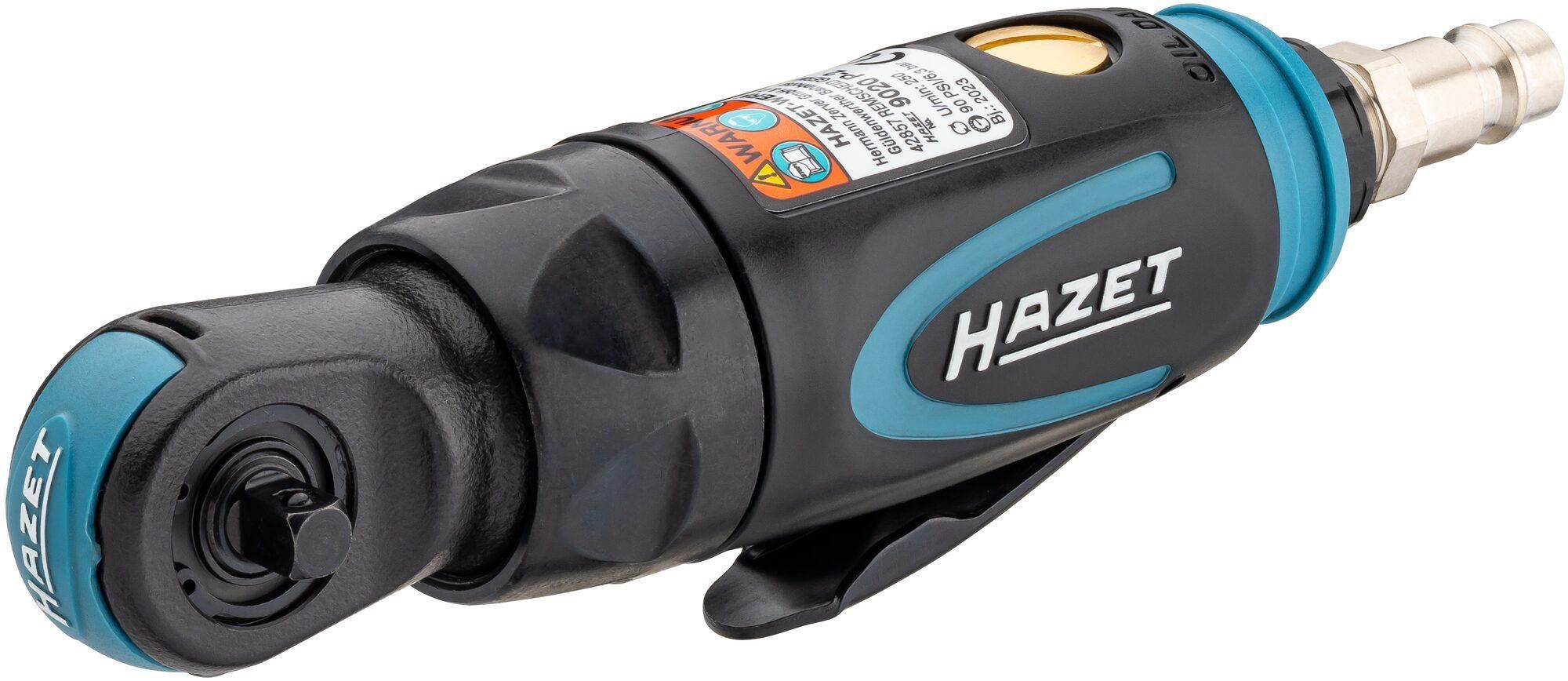 Hazet 9020-2 ratelschroevendraaier, meerkleurig, vierkante aandrijving, massief, 6,3 mm 1/4 inch