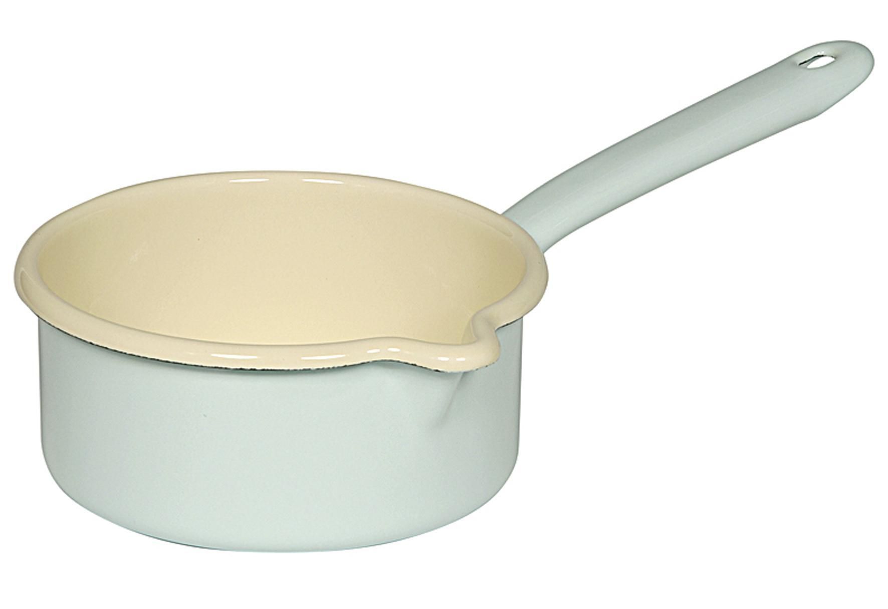 Riess Türkis Stieltopf Mit Ausguss 0,75 L Ø14cm /Bunt