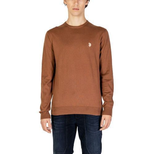 U.s. Polo Assn. Herren Beige Cotton Sweatshirt