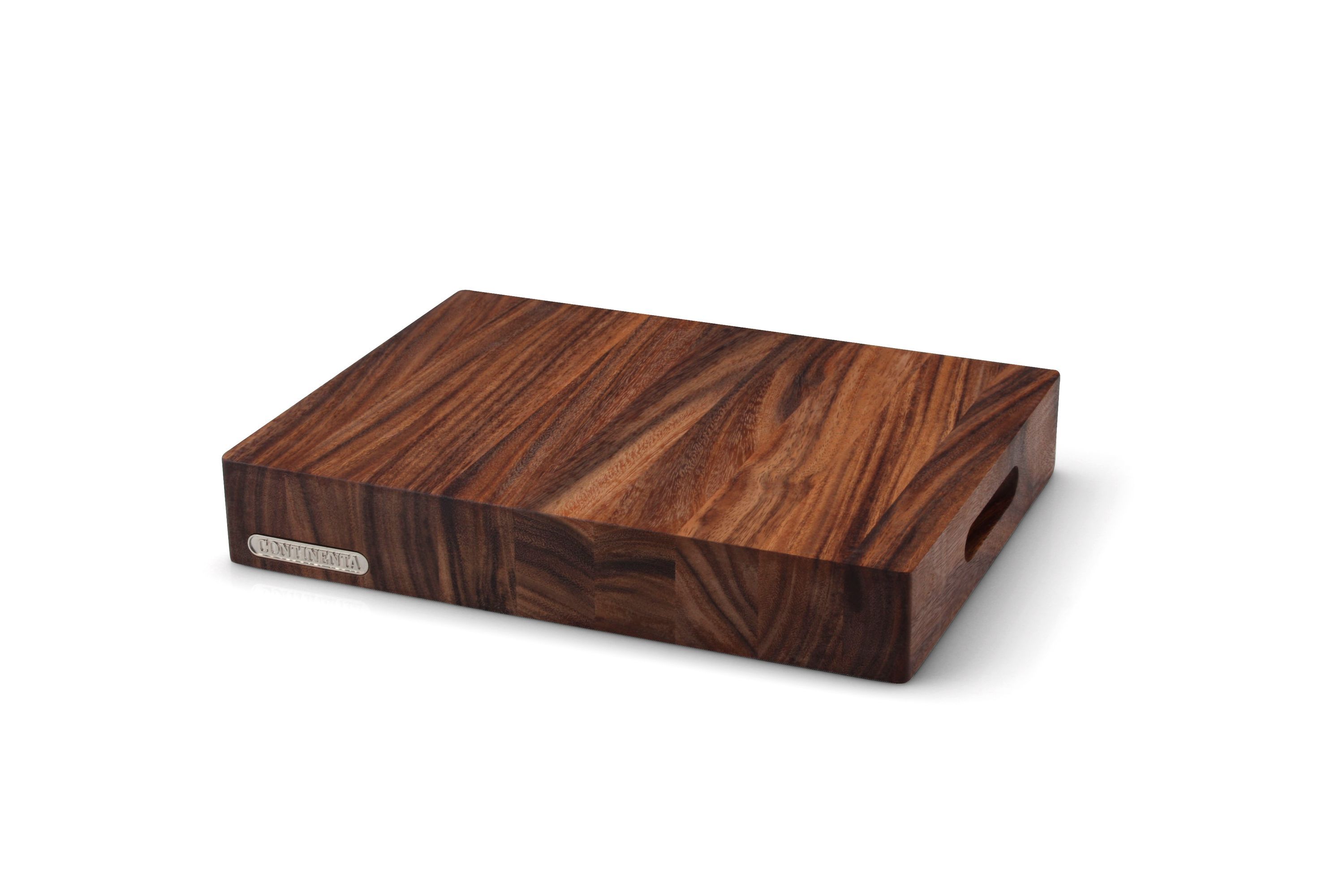 Continenta Hackblock, Akazie 39,5X30x6 Cm 4860 4017167486000 Vorteilset – 2 Stück