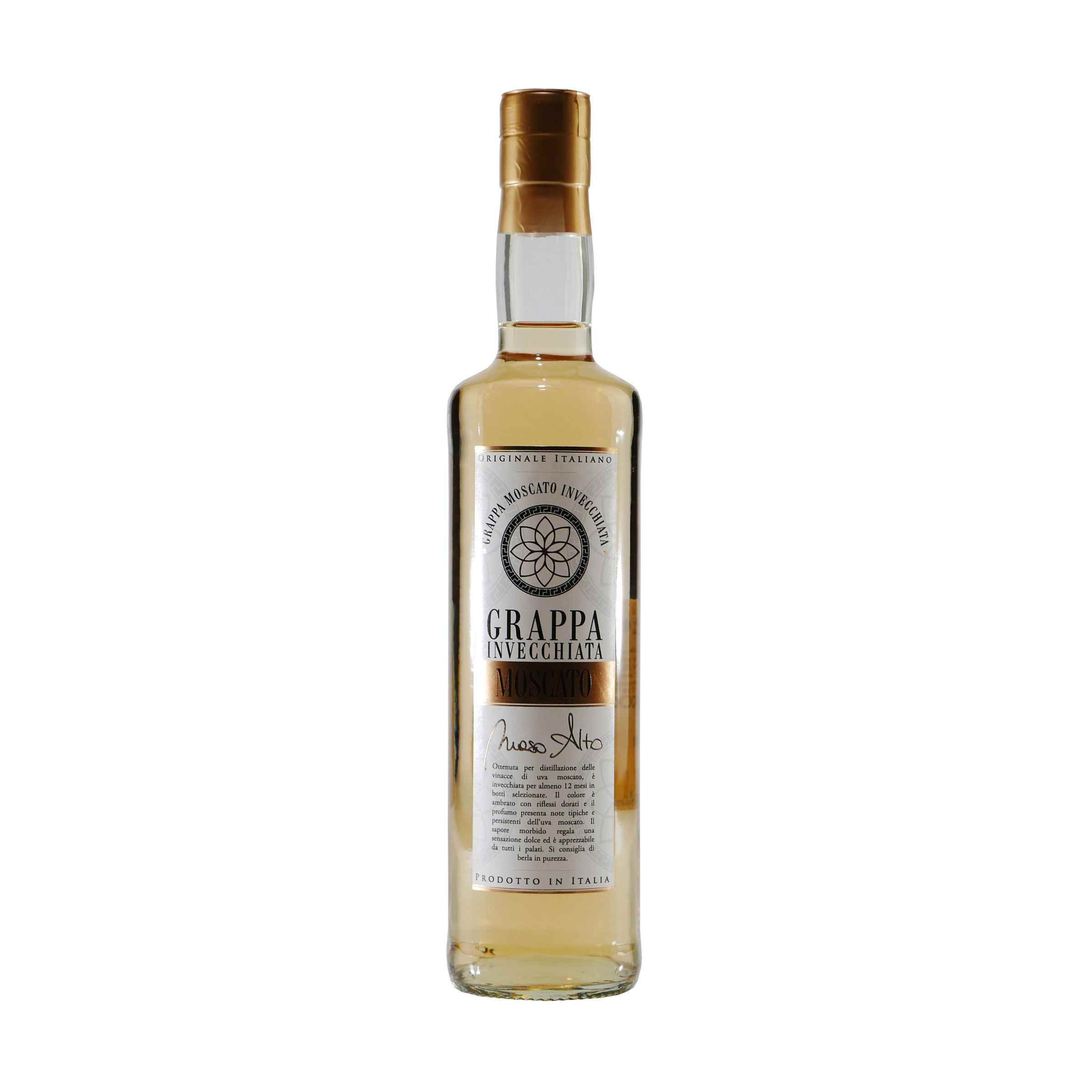 Liqueur & Wine Trade Gmbh Herren Maso Alto Grappa Moscato Invecchiata