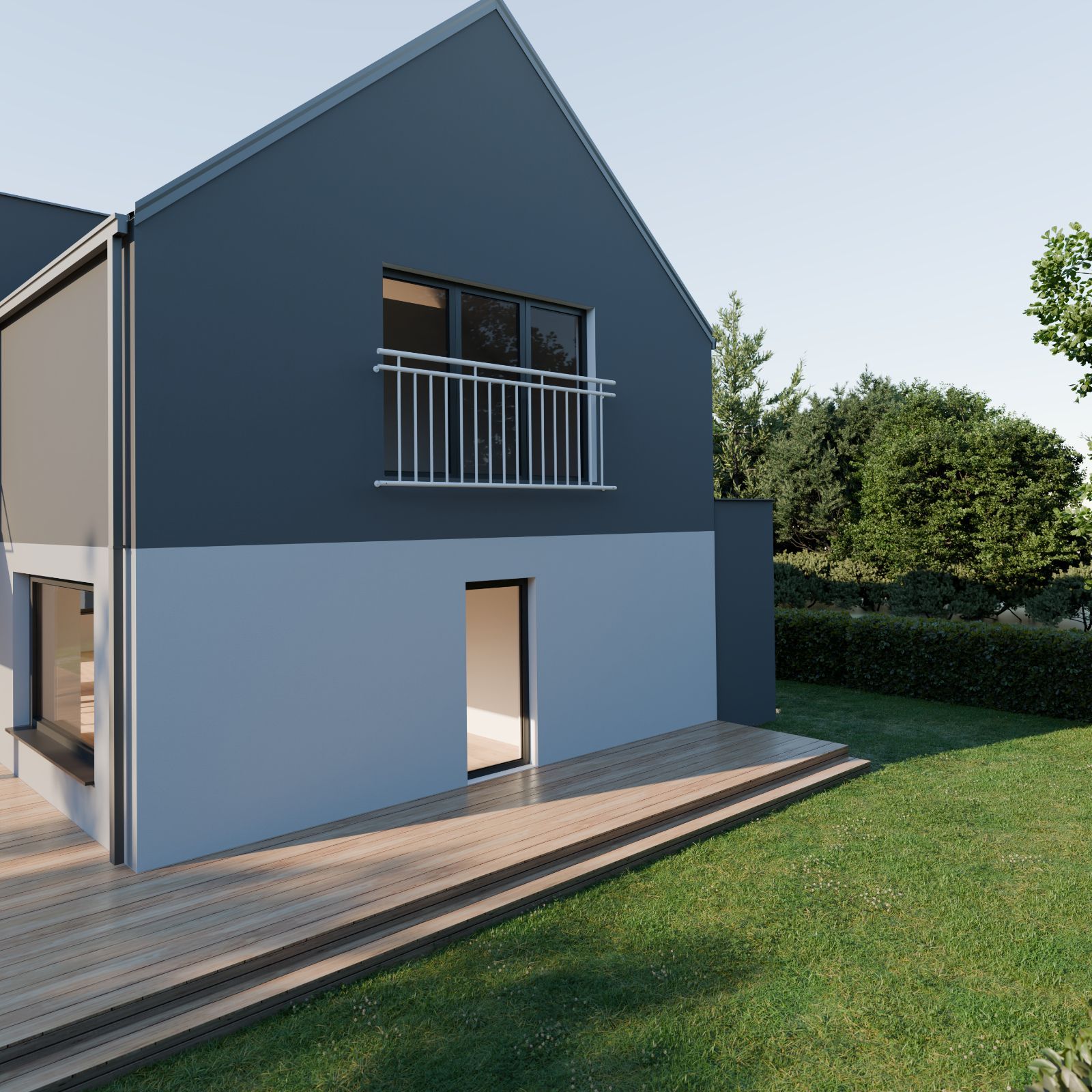 Franzosischer Balkon Weiss