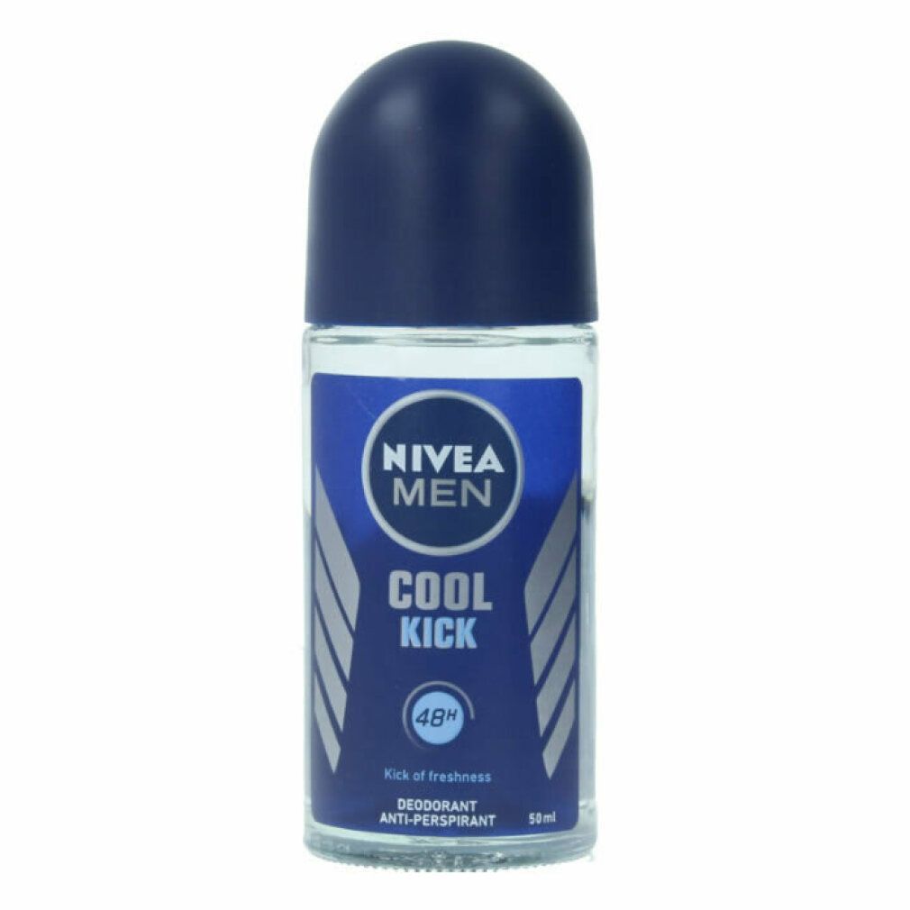 Nivea Men Cool Kick Deodorant Roll On 50Ml