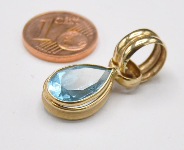 anh-nger-f-r-kette-topas-aquamarin-stein-585-gold-modern-kaufen-bei-hood-de