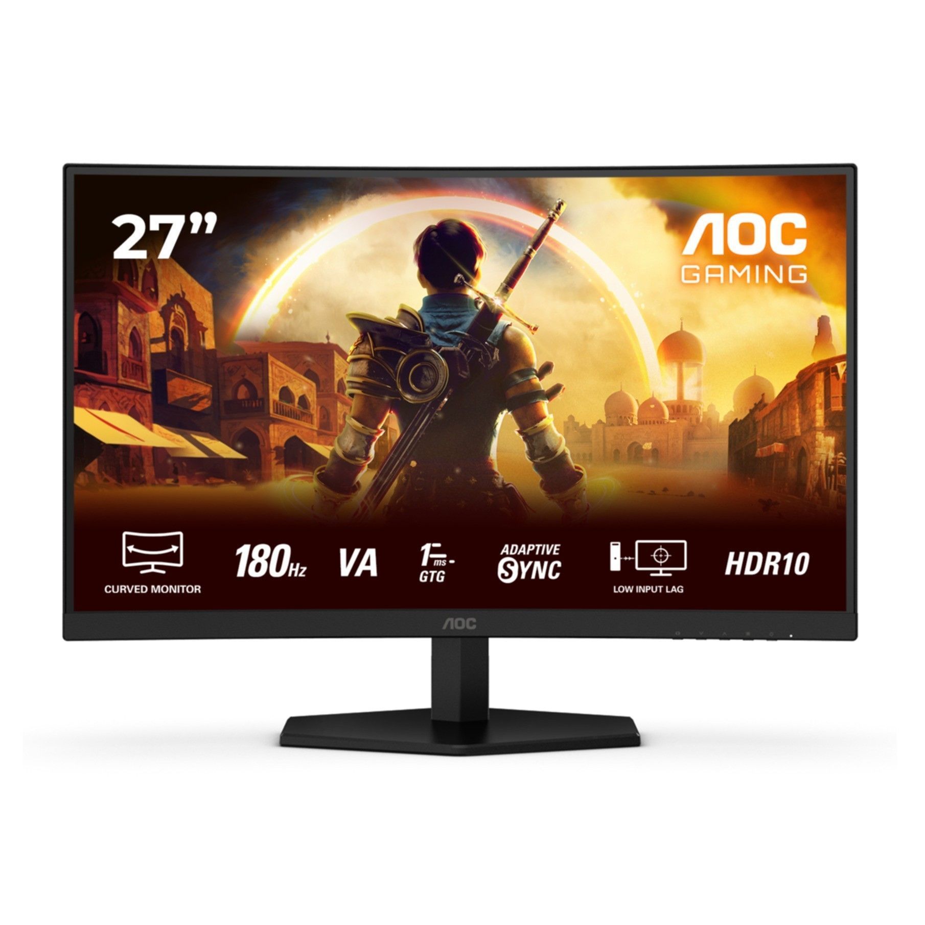 Aoc Tft Gaming C27g42e 68,60Cm (27)Led,2Xhdmi, Isplayport, Sp, Curved