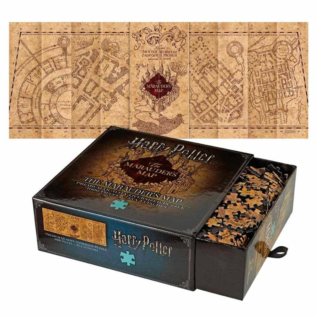 The Noble Collection Harry Potter Die Marauder Karte Abdeckung Puzzle 1000Pcs