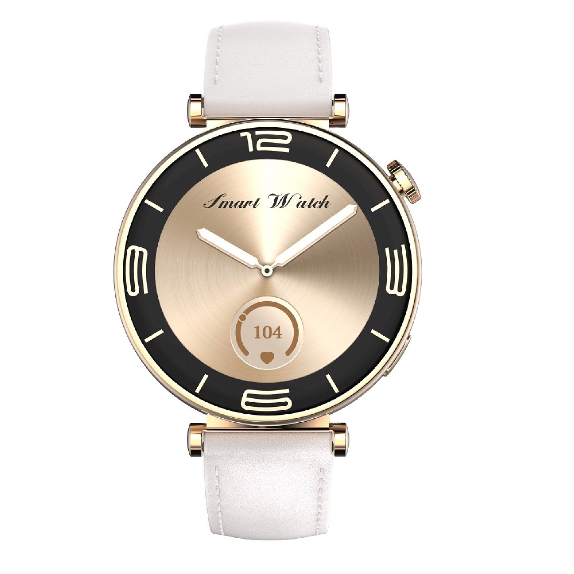 Riversong Smartwatch Glow Rosegold 220Mah, Wasserdicht Ip68, 1,32 Zoll, Bluetooth