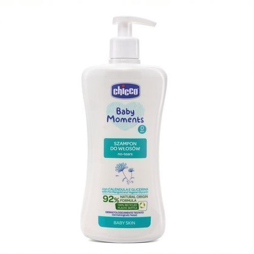 Chicco Baby Moments Haarshampoo 0M+, 500Ml - Professionelle Pflege Für Zarte Bab