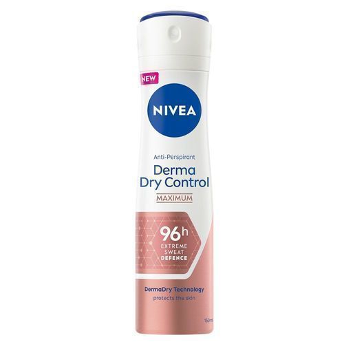 Nivea Derma Dry Control Anti-Transpirant Spray - 150 Ml