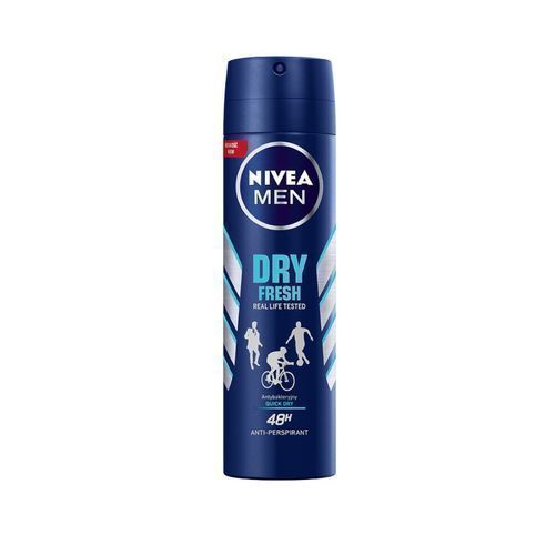 Nivea Men Dry Fresh Anti-Transpirant Spray, 150 Ml