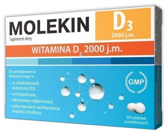 Natur Produkt Molekin Vitamin D3 2000 Iu - 60 Tabletten