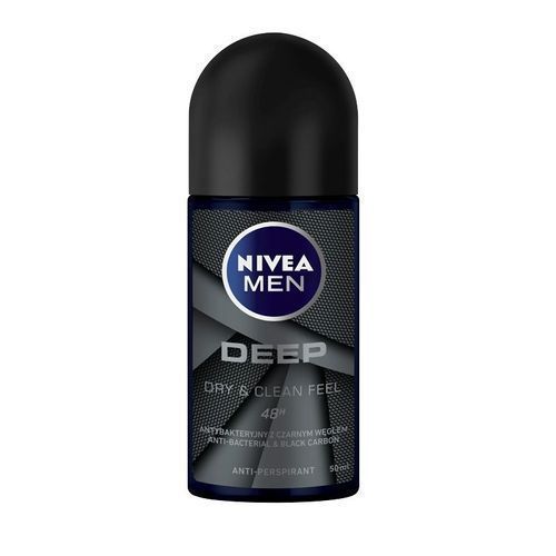 Nivea Herren Men Deep Anti-Transpirant Roll-On, 50Ml
