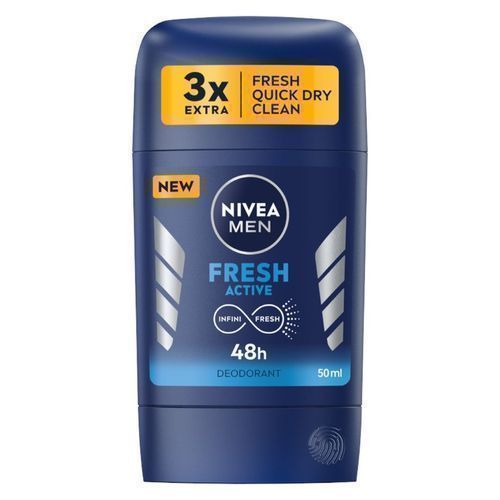 Nivea Men Fresh Active Deodorant Stick, 50Ml