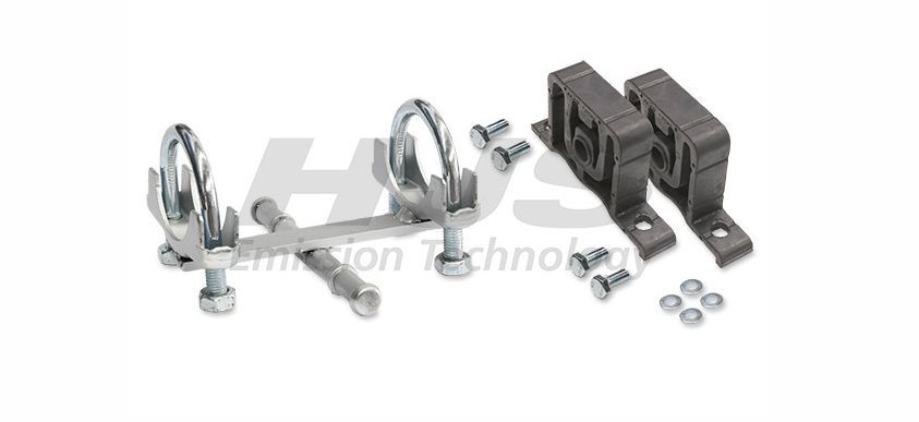 1x HJS Halter Abgasanlage Reparaturset für VW Golf IV