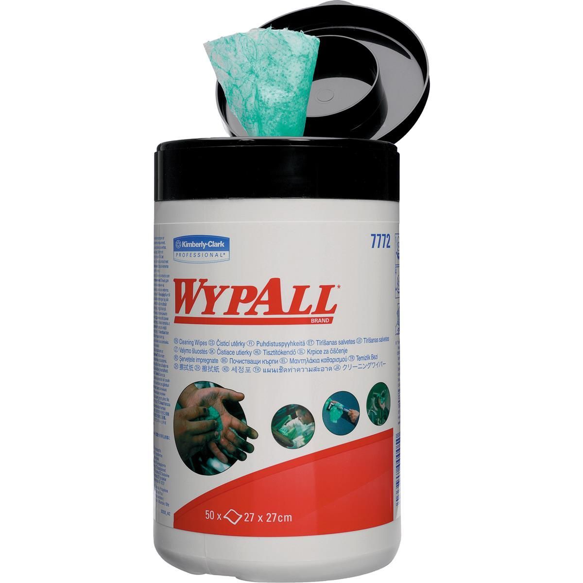 WypAll 7772 surface preparation wipe Green