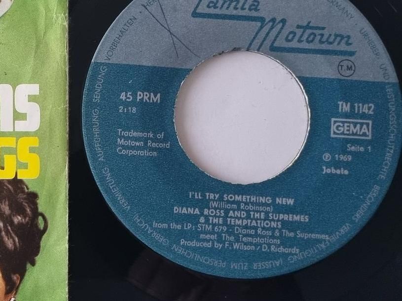 Diana Ross & Supremes & The Temptations - I'll Try Something New 7 ...