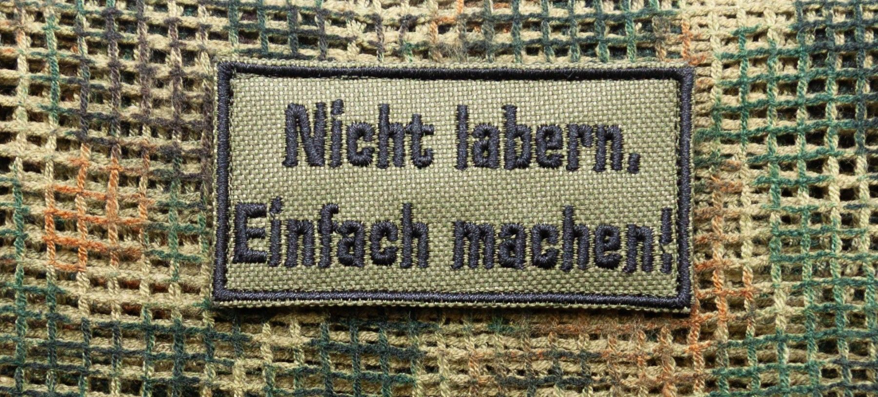 Patch: "Nicht Labern. Einfach machen!"