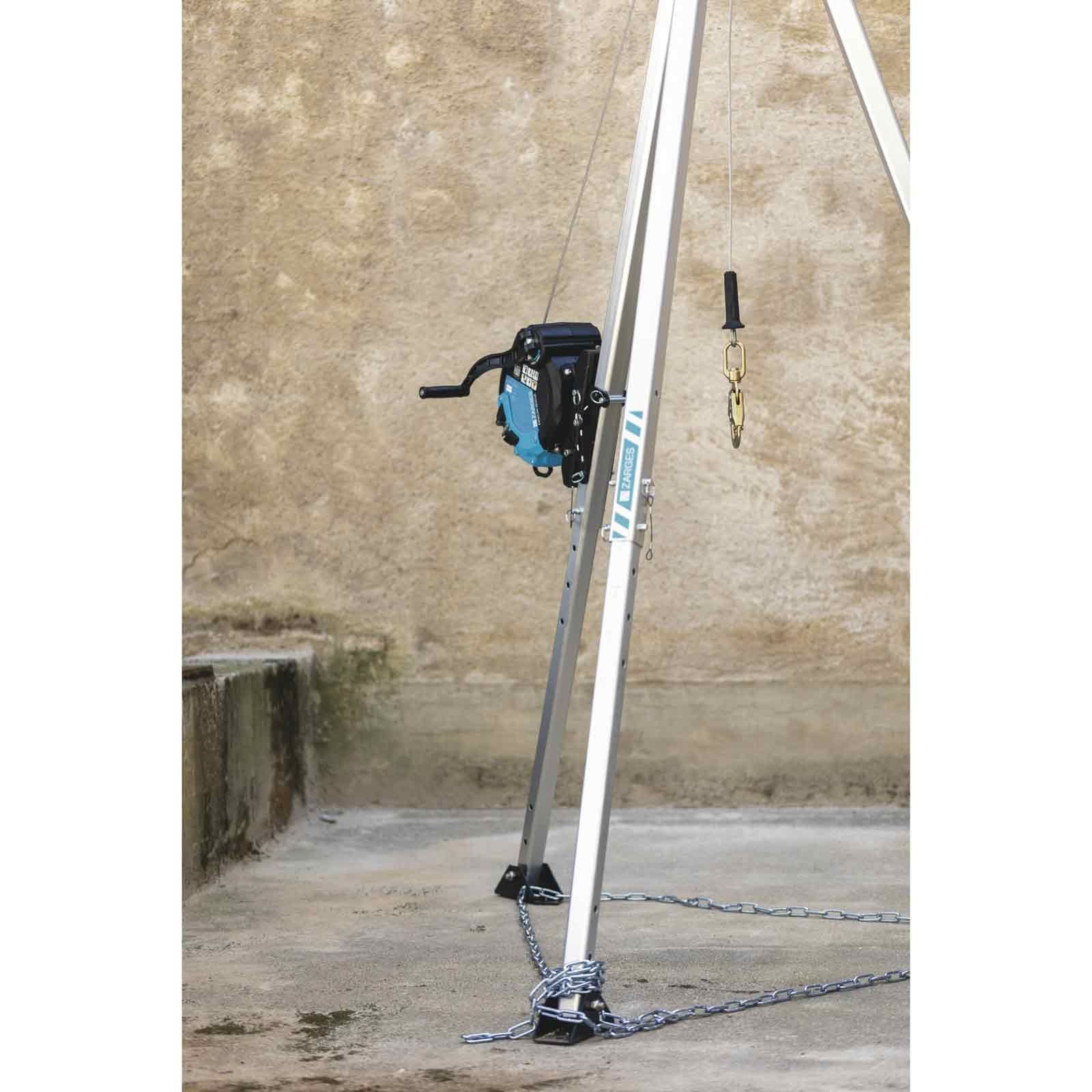 Zarges Fall Protection Hoehensicherungsgeraet Exhelon Rescue 18m Tri ...