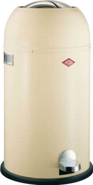 Wesco design Mülleimer Kickmaster 33L Treteimer Mandel Abfallsammler
