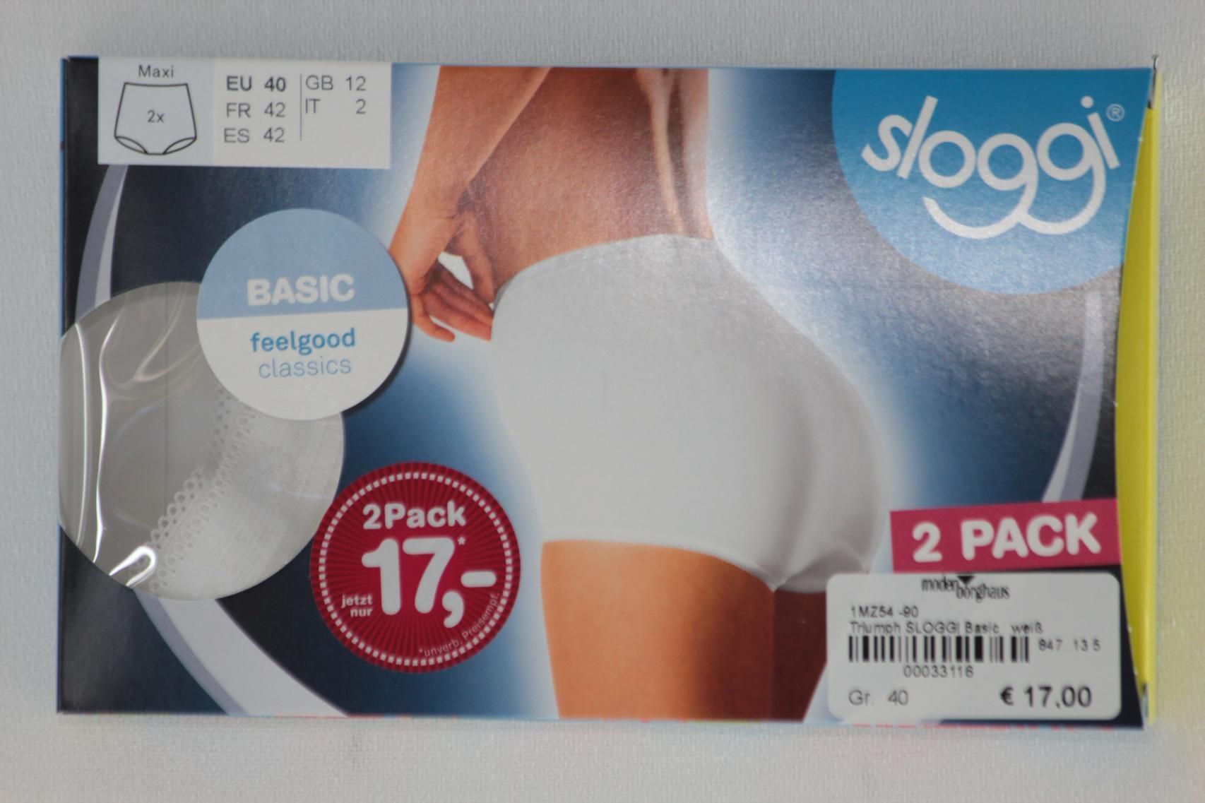 Triumph SLOGGI Basic Maxi 2er
