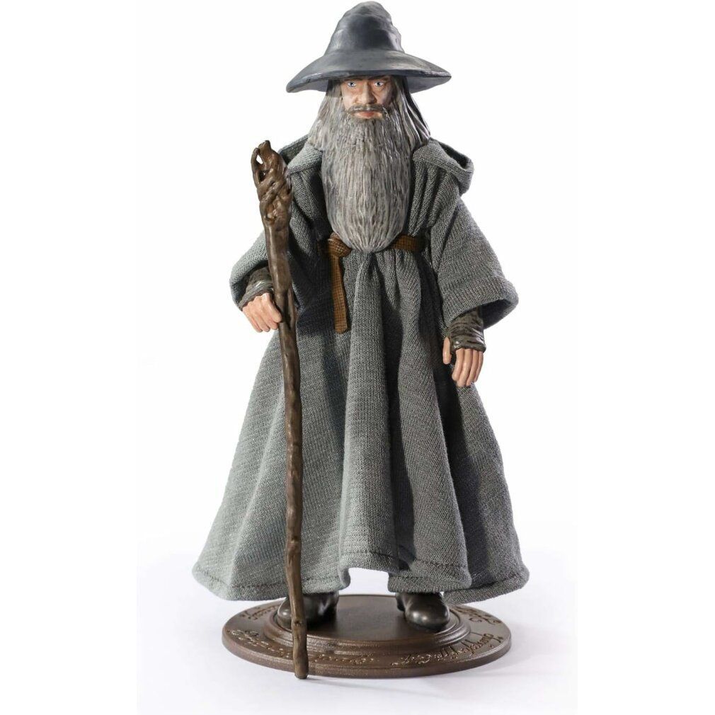 The Noble Collection Herren Herr Der Ringe Bendyfigs Biegefigur Gandalf 19 Cm