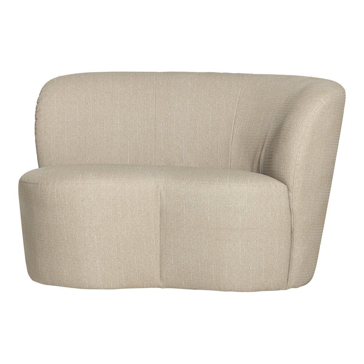 Gartensofa Stone - Aluminium & Polyolefin-Stoff Sand, Rechts (Gr ...