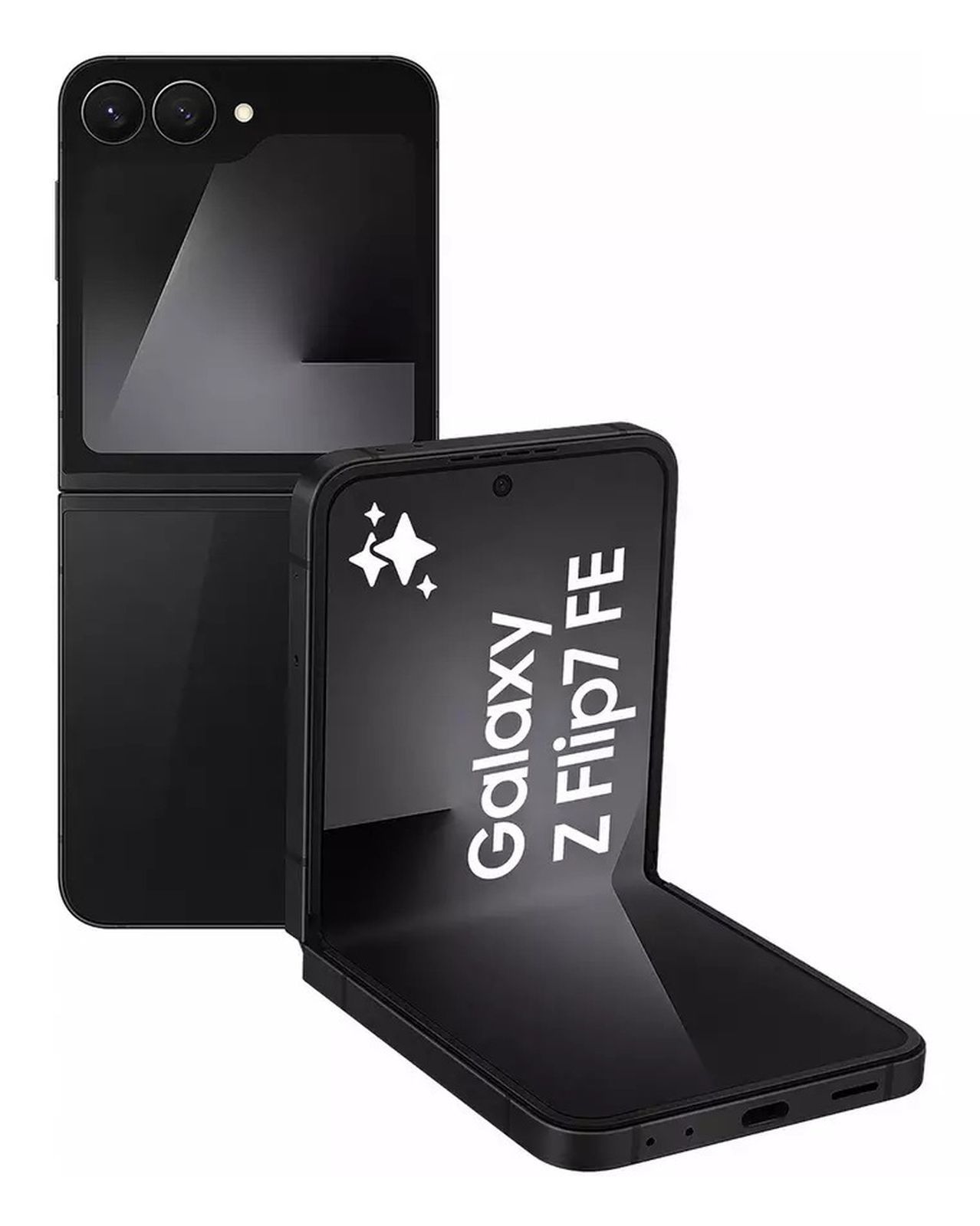 Samsung Galaxy Z Flip7 FE 17 cm (6.7") Dual SIM Android 16.0 5G USB Type-C 8 GB 256 GB 4000 mAh Black