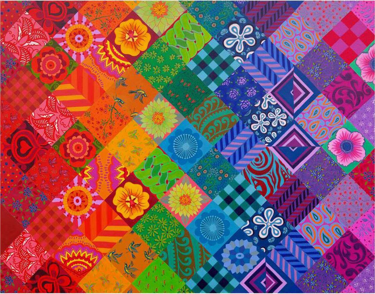 Patchwork-Regenbogen