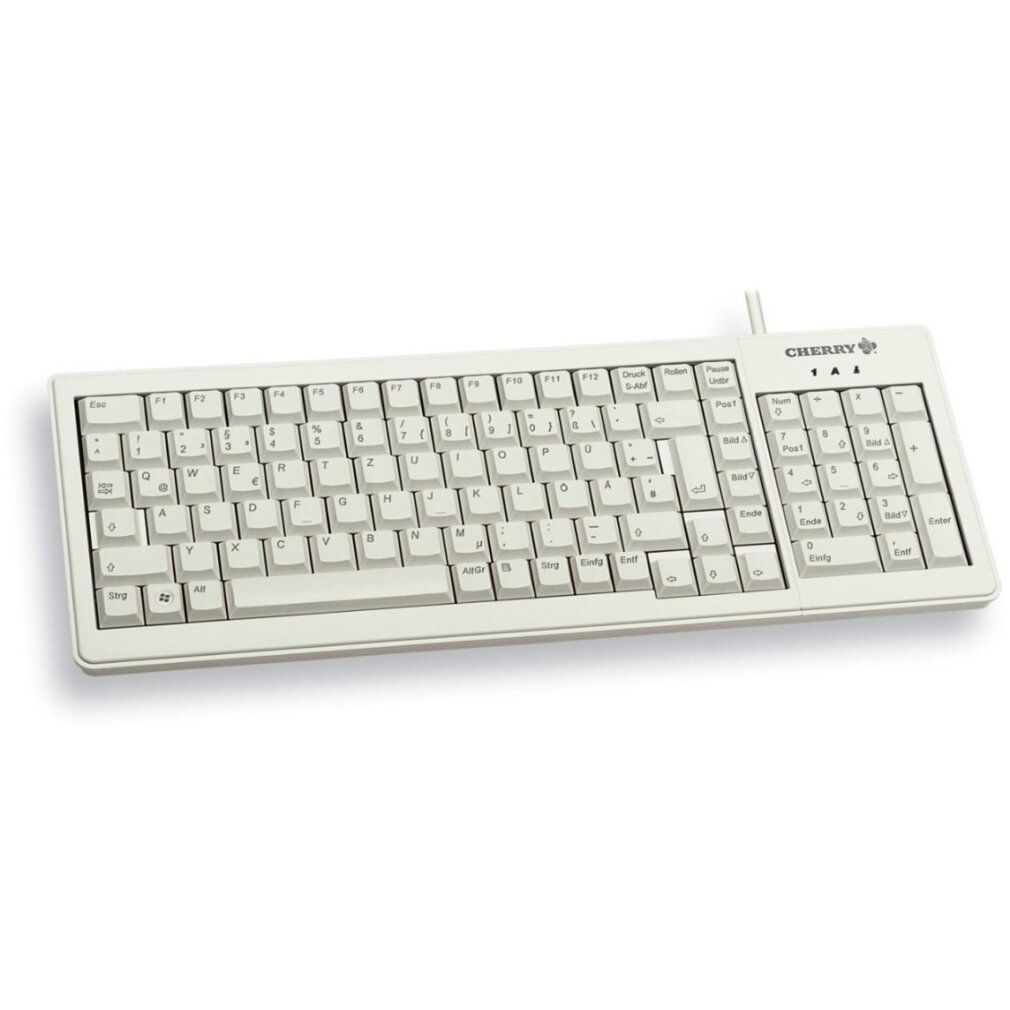 CHERRY XS keyboard Home USB QWERTZ German Grey